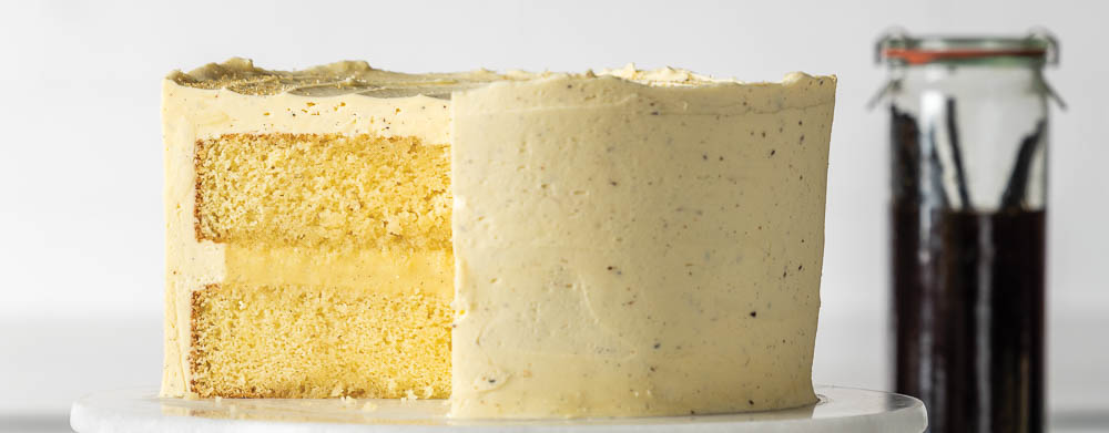 Baking School In-Depth: Vanilla Extract and Very Vanilla Layer Cake