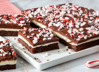 Chocolate-Peppermint Dream Bars Chocolate Peppermint Dream Bars