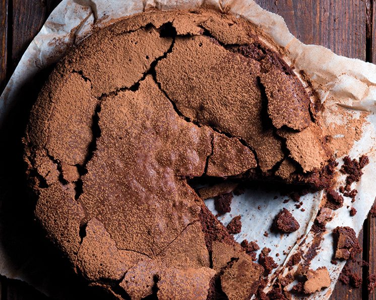Cardamom Flourless Chocolate Cake