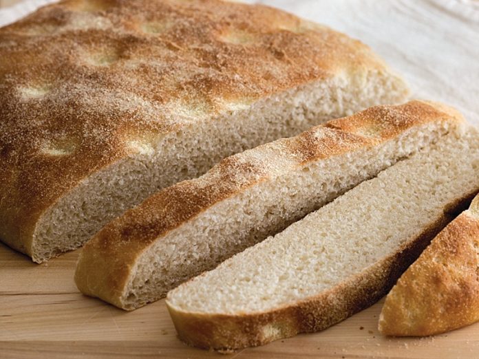 Sourdough Ciabatta sliced
