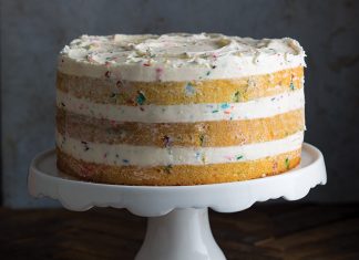 Confetti Cake, Or Party Party Cake Confetti Cake - Bake from Scratch