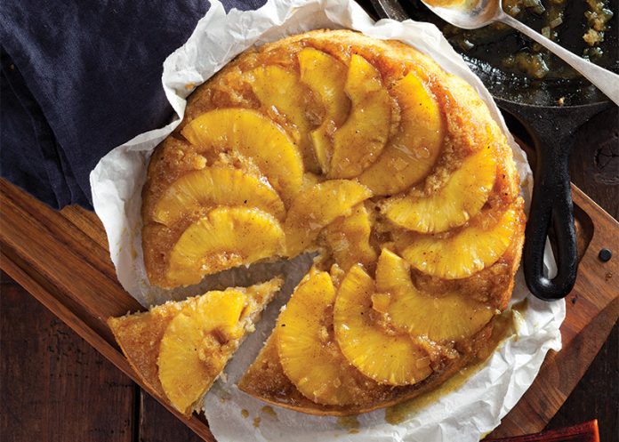 upside-down cake