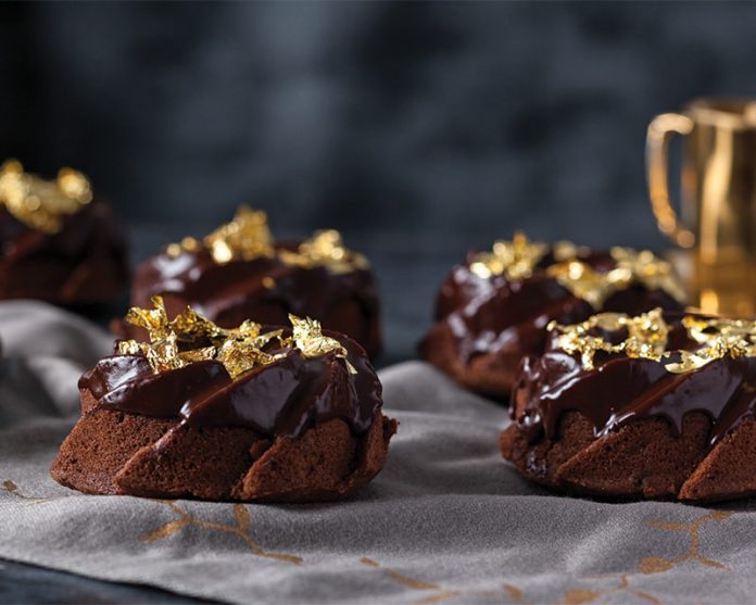 Mini Chocolate Bundt - Bake from Scratch