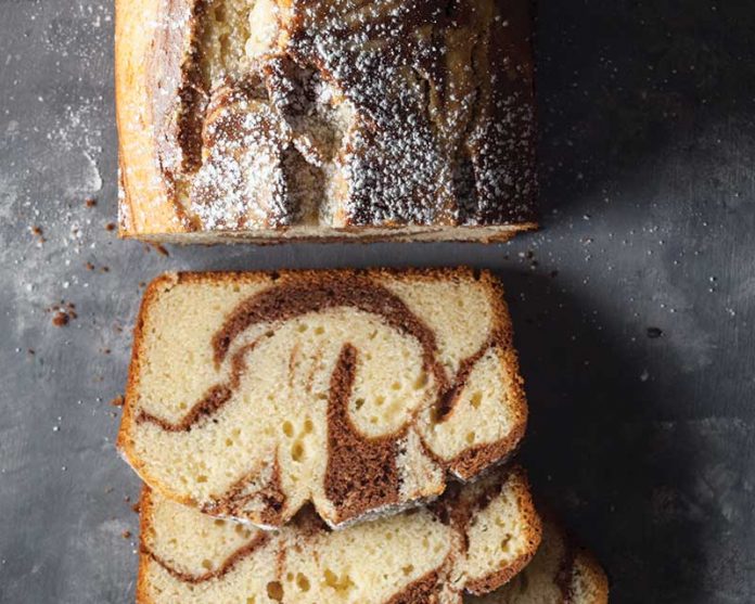 Brandy Alexander Marble Cake - Jan/Feb Bake from Scratch 2017