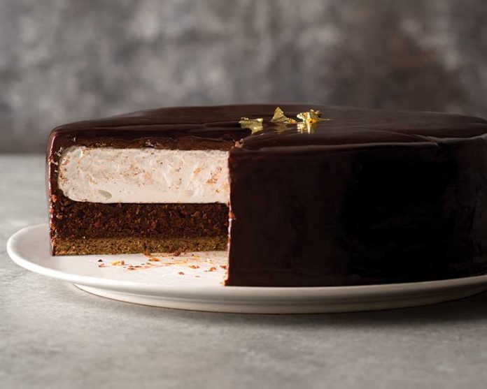 Sacher S'mores Torte - Jan/Feb Bake from Scratch 2017