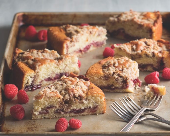 Raspberry-Buttermilk Coffee Cake