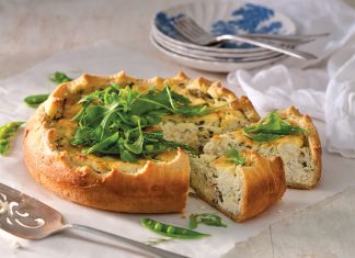 Herbed Goat Cheese Tart Herbed Goat Cheese Tart