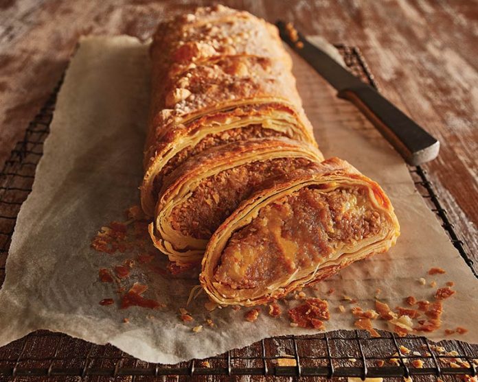 Banana Coconut Strudel