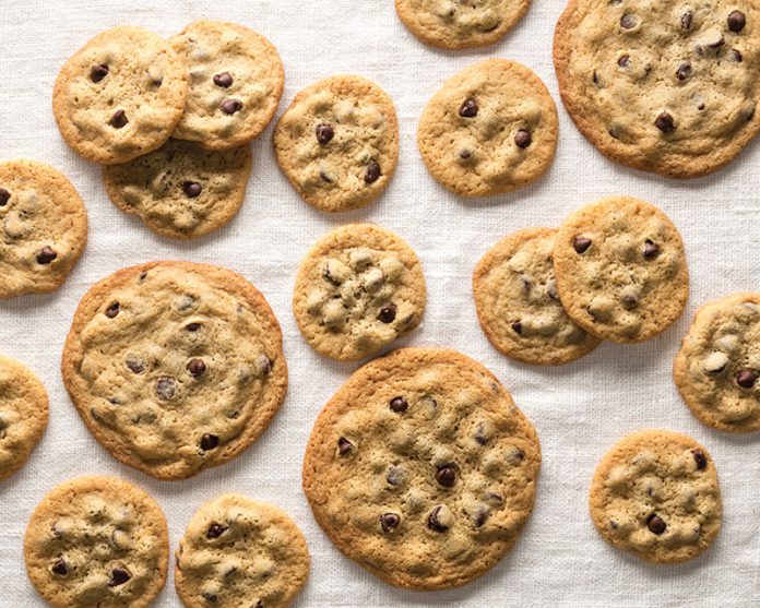 crispy chocolate chip cookie