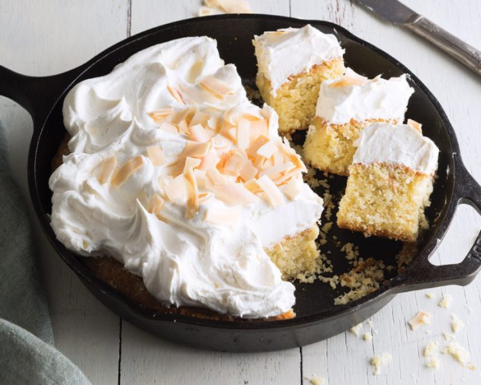 Coconut Skillet Cake