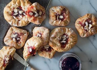 Traditional Cream Cheese and Jam Danish Traditional Cream Cheese and Jam Danish