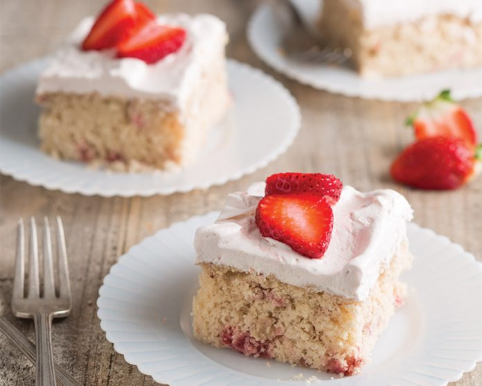 Strawberry Sheet Cake