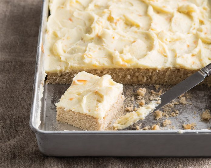 Orange Spice Sheet Cake
