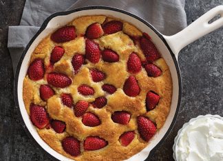Strawberry Buttermilk Cake
