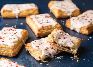 Strawberry Mascarpone Strudels