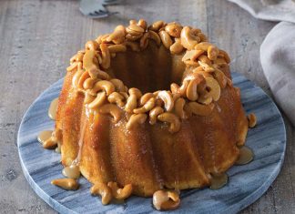 Honey Cashew Bundt Cake Honey Cashew Bundt Cake