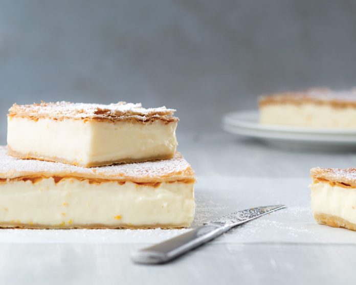 Orange Custard Bars