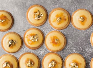 Crème Brûlée Cookies New Year's Eve