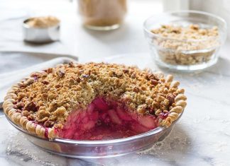 Blushing Pear Pie