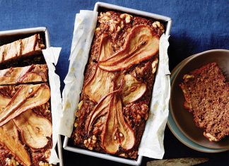 Saison Pear-Date Cake