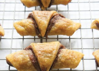 Pumpkin Chocolate Hazelnut Rugelach pumpkin chocolate hazelnut rugelach