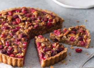 Cranberry-Caramel Tart Cranberry-Caramel Tart