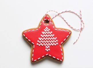 How to Ice Embroidered Ornaments Embroidered Ornaments