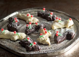 Cranberry Orange Yule Log Cookies Cranberry Orange Yule Log Cookies