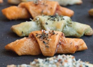 Harissa and Goat Cheese Rugelach Harissa and Goat Cheese Rugelach
