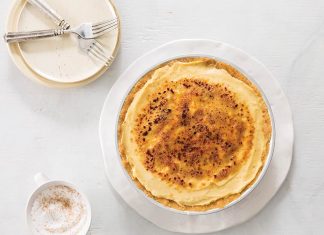 Orange Blossom Vanilla Brown Sugar Pie Orange Blossom Vanilla Brown Sugar Pie