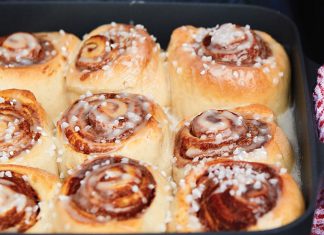 John Whaite’s Cinnamon Swirl Buns Cinnamon Swirl Buns