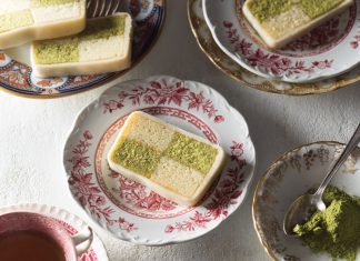 Matcha Battenberg Cake Matcha Battenburg Cake