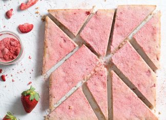 Our Favorite Strawberry Recipes Strawberry and Rosemary Shortbread