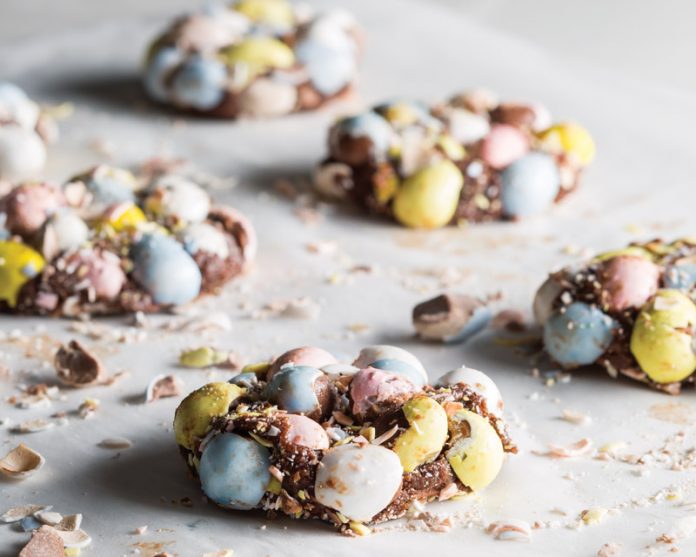 Milk Chocolate Easter Egg Cookies