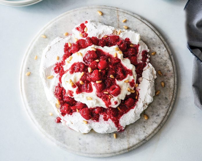 Pavlova on marble