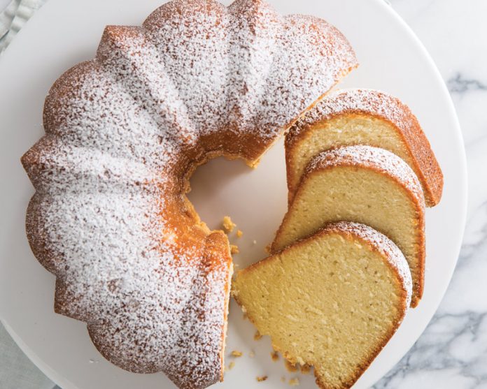 White Chocolate Pound Cake