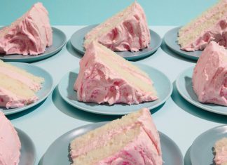 The Vintage Baker’s Silver Cake with Pink Frosting Silver Cake
