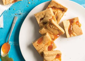 Browned Butter Apricot Blondies