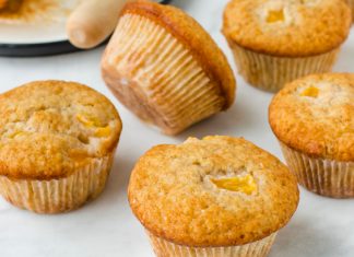 Peaches and Cream Muffins