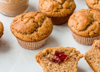 Peanut Butter and Jelly Muffins