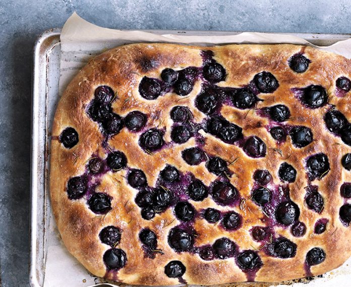 concord grape focaccia