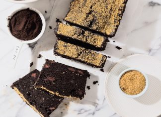 Black Cocoa Banana Bread