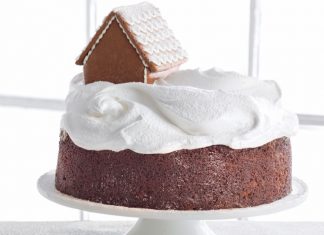 One-Layer Gingerbread Cake gingerbread