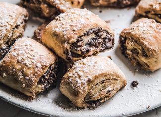 Tahini Chocolate Rugelach