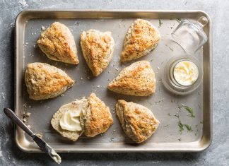 Gruyère Prosciutto Scones