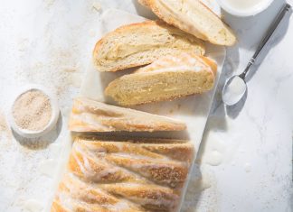Double Vanilla Cream Cheese Braid