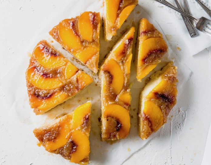 Peach Upside-Down Cake