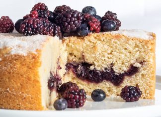 Berry Jam Cake