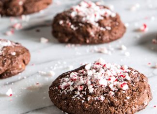 Chocolate Peppermint Cookies