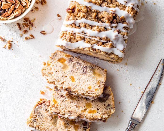 New Bread 2020 Special Issue hummingbird loaf sliced on white